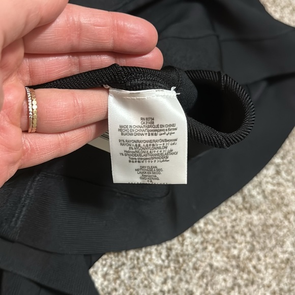 HERVE LEGER Women's Ayia Studded Mini Dress Size XS in Black - Picture 10 of 11